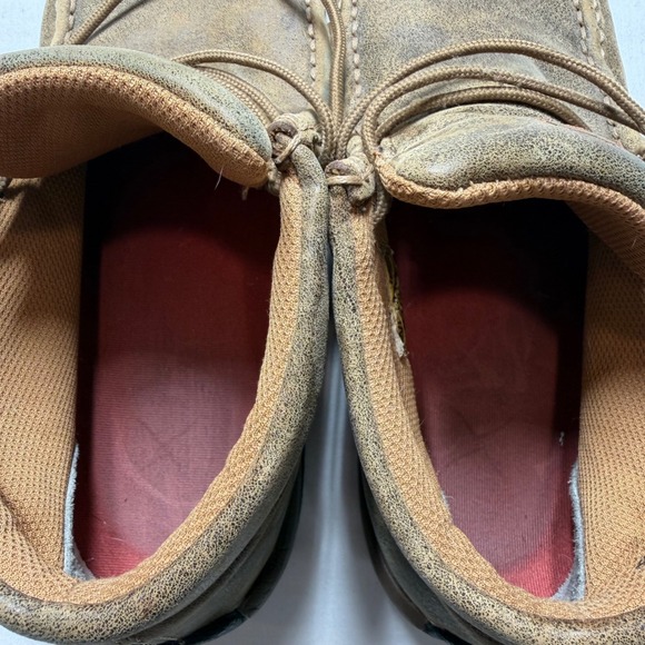 Twisted X Mens Original Chukka Driving Moc Brown Leather Shoes MDM0001 Size 8.5M main image 7